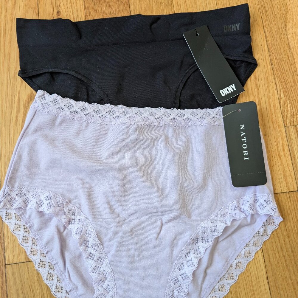 Natori and DKNY briefs - NWT - Sz S